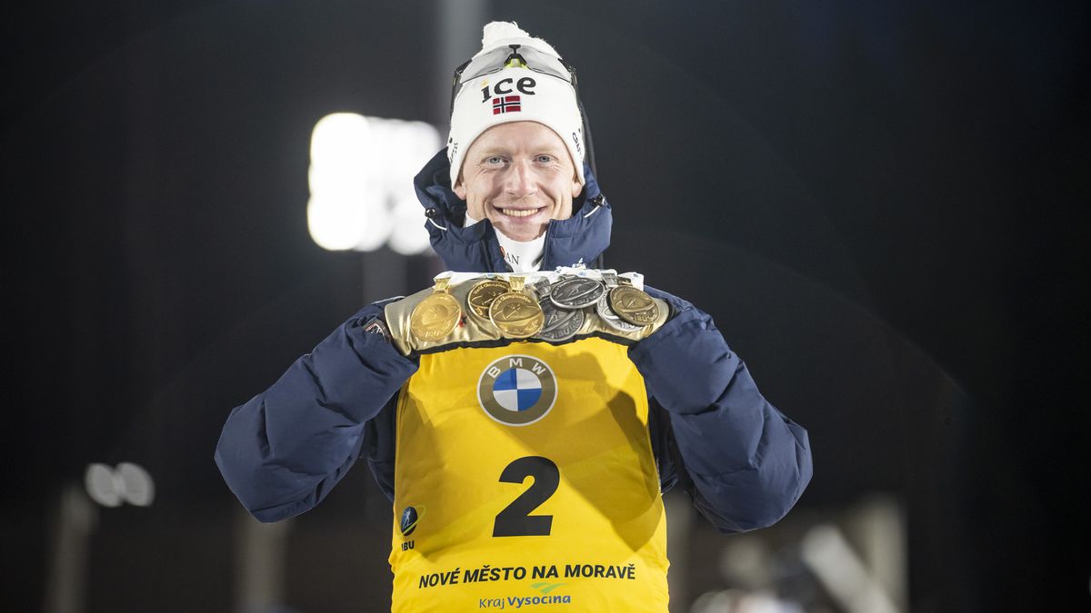 Hvězdný Nor v Česku potvrdil, že je novodobým králem biatlonu